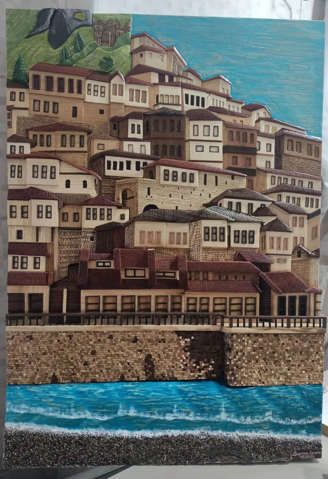 Üç Boyutlu Şekillendirme (Ahşap Rölyef)